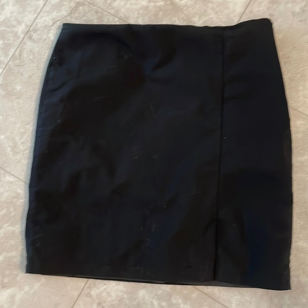 Express Black Lined Skirt 4